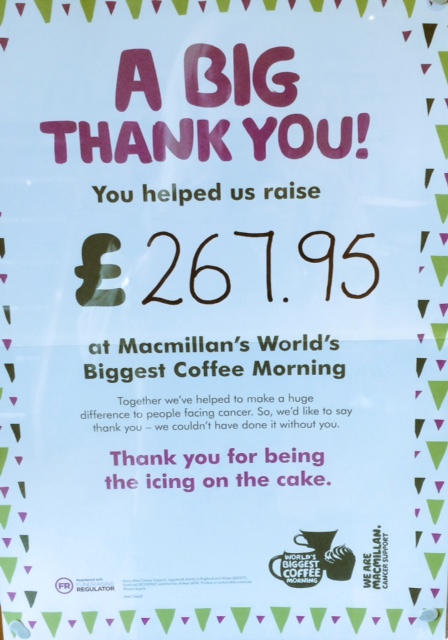 Macmillan Charity Coffee Morning – Derwen Group